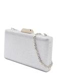 Клатч mascara, серебряный - фото 3