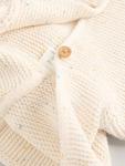 Вязаный кардиган Next, экрю - фото 3