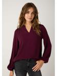 Блузка в бордо More & More - фото 2