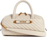 GUESS женская сумка Sela Box Satchel, Bone - фото
