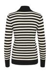 Джемпер LIZZA FULLY STRIPED ROLLNECK Kaffe, черный - фото 4