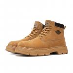 Warrior Classic Желтые Ботинки Короткие Мартинсы Мужские, Хаки - фото 4