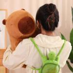 Плюшевая кукла Fuzzy Turtle Backpack Capybara FANNIKEER - фото 3