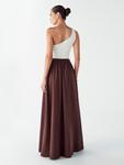 Юбка Willa ISLA MAXI SKIRT, коричневый - фото 4