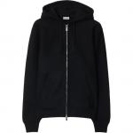 Брендовая худи с молнией Burberry, угольный - фото 2