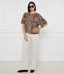 Штаны Marc Cain Washingtonа Loose Fit, бежевый - фото 2