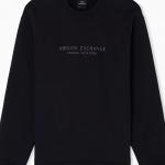 ARMANI EXCHANGE AE FW25 Свитшот мужской черный - фото 5