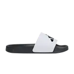Сандалии adidas Adilette Shower Slide 'White Black', белый - фото