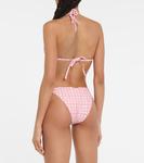 Плавки-бикини в клетку Мадагаскар Heidi Klein, розовый - фото 3