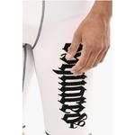 Байкерские шорты GOTHIC с логотипом Dsquared2, White - фото 3