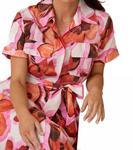 Росселлини Платье с короткими рукавами красное Brave + True - фото 5