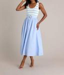 Платье Greer миди в полоску Blue Belle Prosperina - фото 4