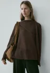 Джемпер Massimo Dutti, Mottled Dark Brown - фото