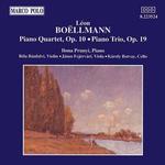 CD диск Boellmann / Prunyi / Banfalvi: QT Pno/Trio Pno - фото