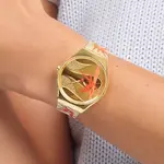 SWATCH Часы Unisex Watch, Gold Dial - фото 5