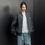 Kawasaki Кожаная куртка унисекс, Light Gray - фото 7