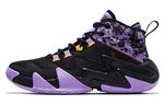 Кроссовки Qiaodan Broken Shadow 2.0 Basketball Shoes Men, черный/фиолетовый - фото