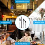 Набор посуды Lixada, черный - фото 6