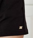 Шорты женские Ea7 короткие на кулиске, черный - фото 4