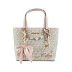 MICHAEL KORS Сумка Jet Set Leather, шоппер, мини-клатч Vanilla White - фото