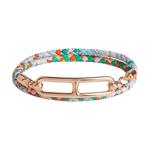 HERMES Шелковые браслеты Unisex Gold - фото 4