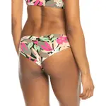 Женские классические плавки-бикини Roxy с принтом, черный - фото 3