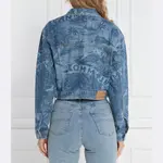 Укороченная джинсовая куртка Tommy Hilfiger, синий - фото 2