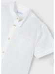 Рубашка Mayoral, кремовый - фото 3