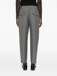 Брюки на эластичном поясе Jil Sander, серый - фото 4