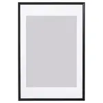 Черная рамка, черный, 61x91 см, KNOPPÄNG IKEA - фото
