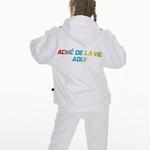 Регулярный худи adlv унисекс Acme De La Vie, белый - фото 5