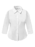 Рубашка с рукавами три четверти Amomento, белый - фото
