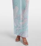 Тюлевое макси-платье Orchidee Pucci, Aqua Orchidee - фото 5