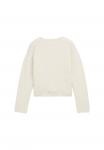 Кардиган TOM TAILOR CROPPED MIT V-AUSSCHNITT, Wool White/White - фото 2