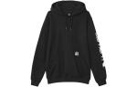 Толстовка Carhartt Loose Fit Midweight Logo Sleeve Graphic, черный - фото