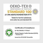 Постельное белье HOMESCAPES, плотность 400, зеленое, 200 х 200 см Homescapes - фото 7