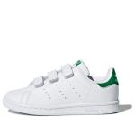 Кроссовки stan smith cf velcro Adidas, белый - фото
