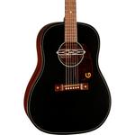 Gretsch Guitars Jim Dandy Deltoluxe Dreadnought Акустически-электрическая гитара Black Top - фото 3