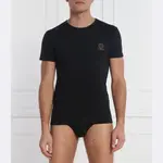 Футболка стандартного кроя Versace, черный - фото
