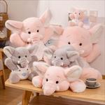 Очаровательные и наивные плюшевые слоники Happy Fish, серый - фото 10