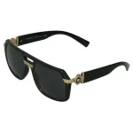 Солнцезащитные очки Versace, черный - фото