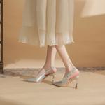 Ainer-cat Ainer cat Flared Heel High Heels 7.5cm женские - фото 11