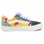 Обувь для скейтбординга Vans Knu Skool унисекс, Yellow-green-blue - фото 2