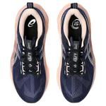 Asics Novablast 5 Midnight Breeze Peach Женская сине-розовая - фото 5