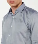 Рубашка Koey Slim fit Hugo, серый - фото 4