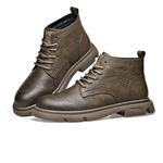Мужские ботинки Cahhrrn X Martin Boot Men Beige Romon - фото 10
