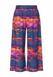 Брюки ABSTRACT SUNSET ELASTIC WAIST PALAZZO Ulla Popken, мультиколор - фото 6