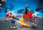 PLAYMOBIL, Пожарные с огнетушителем, 9468 - фото 4