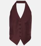 Жилет Денева Aya Muse, бордовый - фото