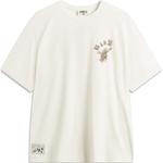 Футболка с рисунком badfive Li-Ning, бежевый - фото